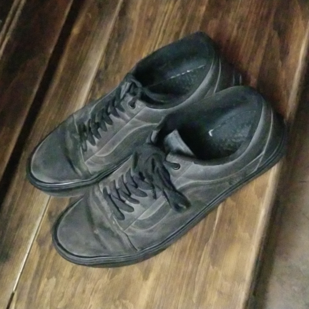 Mens Van's Black Size 10